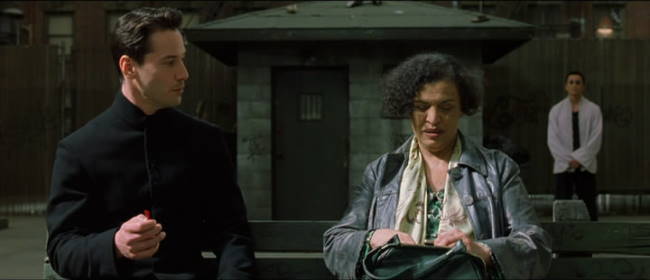 Matrix Reloaded screen capture