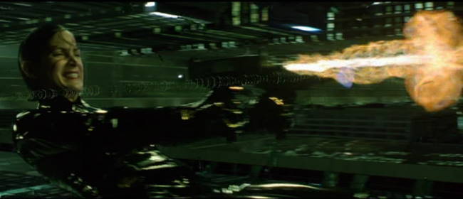 Matrix Reloaded screen capture