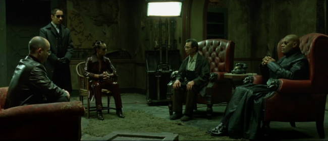 Matrix Reloaded screen capture