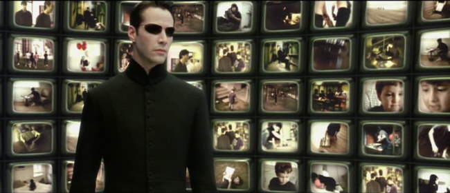 Matrix Reloaded screen capture