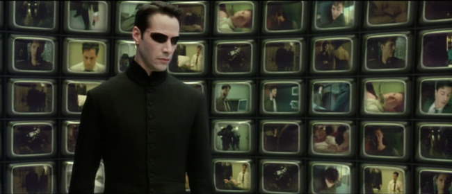 Matrix Reloaded screen capture