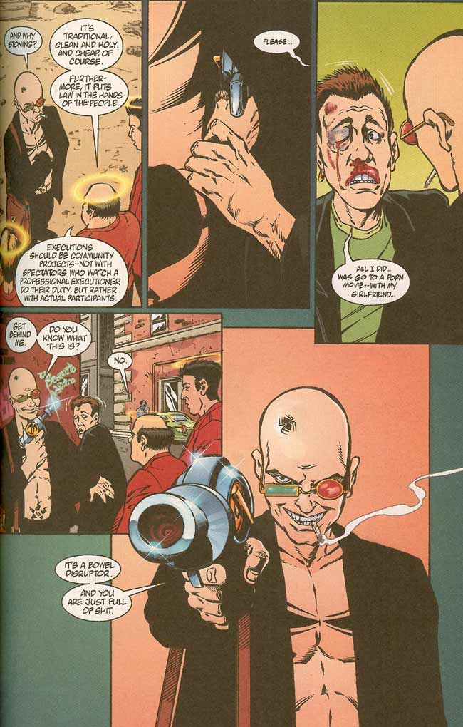 Transmetropolitan page scan