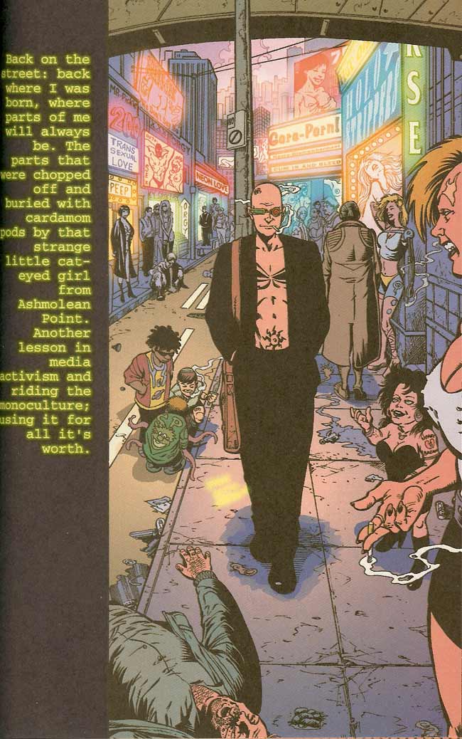 Transmetropolitan page scan