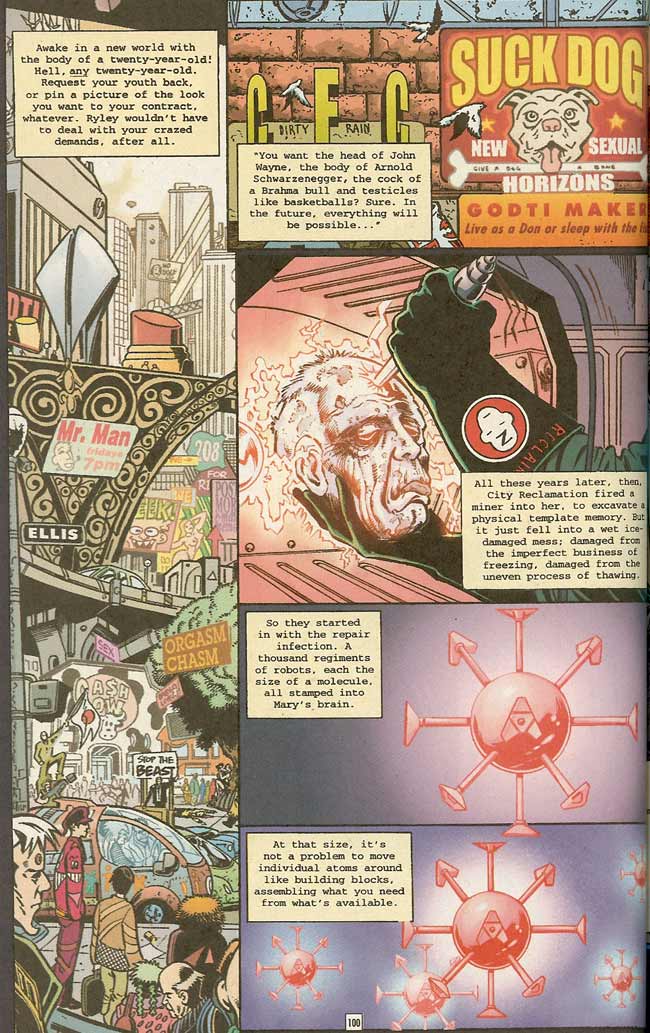 Transmetropolitan page scan