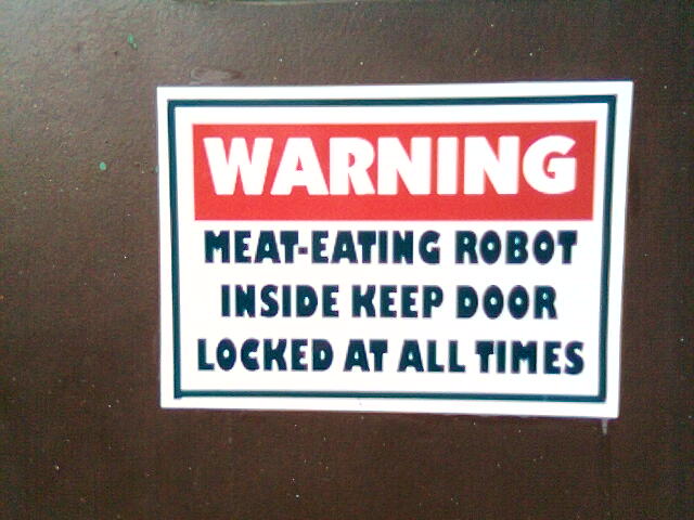 EATR Warning Sign