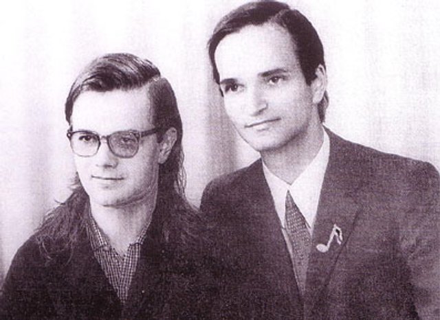 Ralf Hütter & Florian Schneider of Kraftwerk